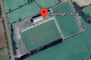 Aerial view of Swatragh Club Grounds