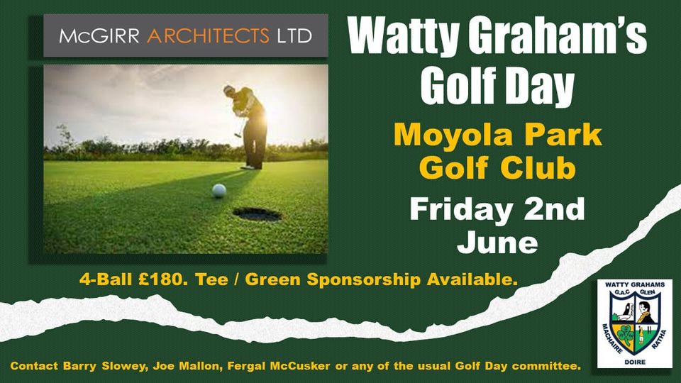 Glen Golf Day event information