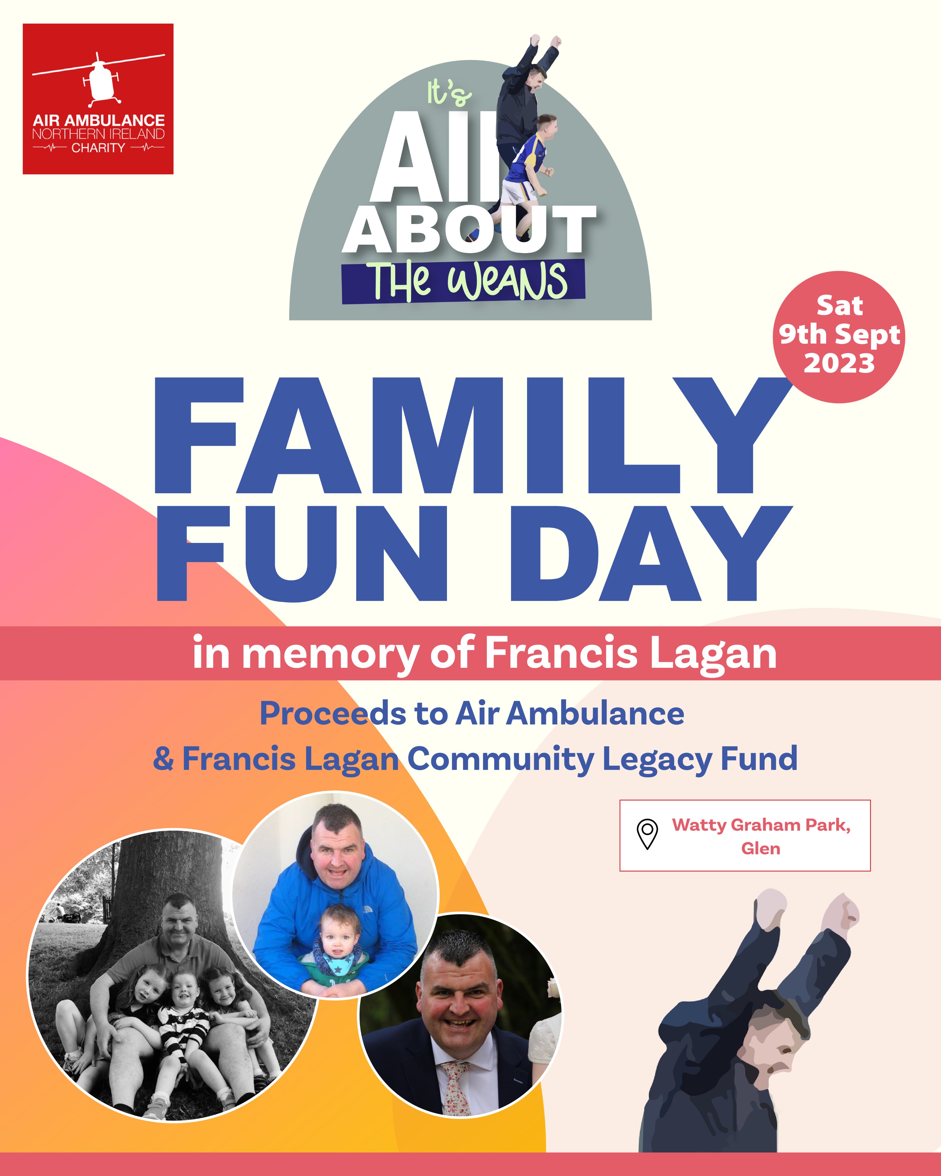 Francis Lagan photos for family fun day