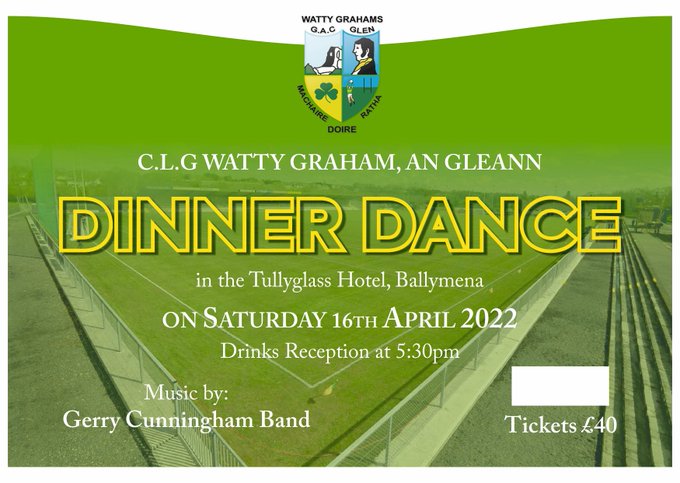 Dinner dance details