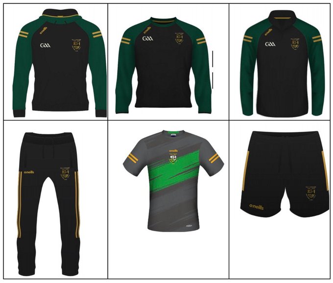 Glen kit, shorts, jerseys, jumpers and tracksuit bottoms