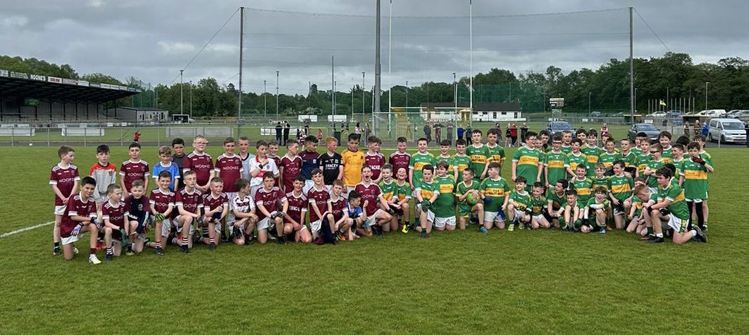 Glen and Slaughtneil U11.5 team photo